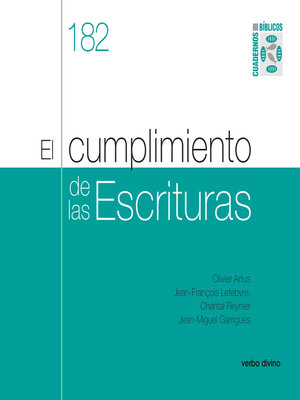 cover image of El cumplimiento de las Escrituras
